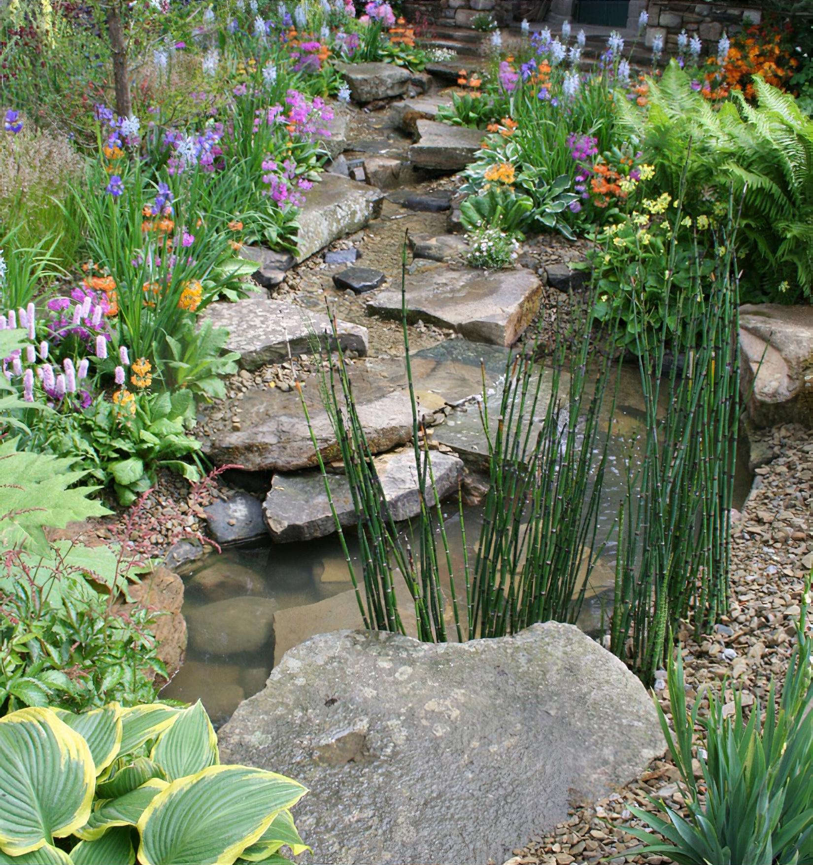 HESCO garden chelsea flower show 2009