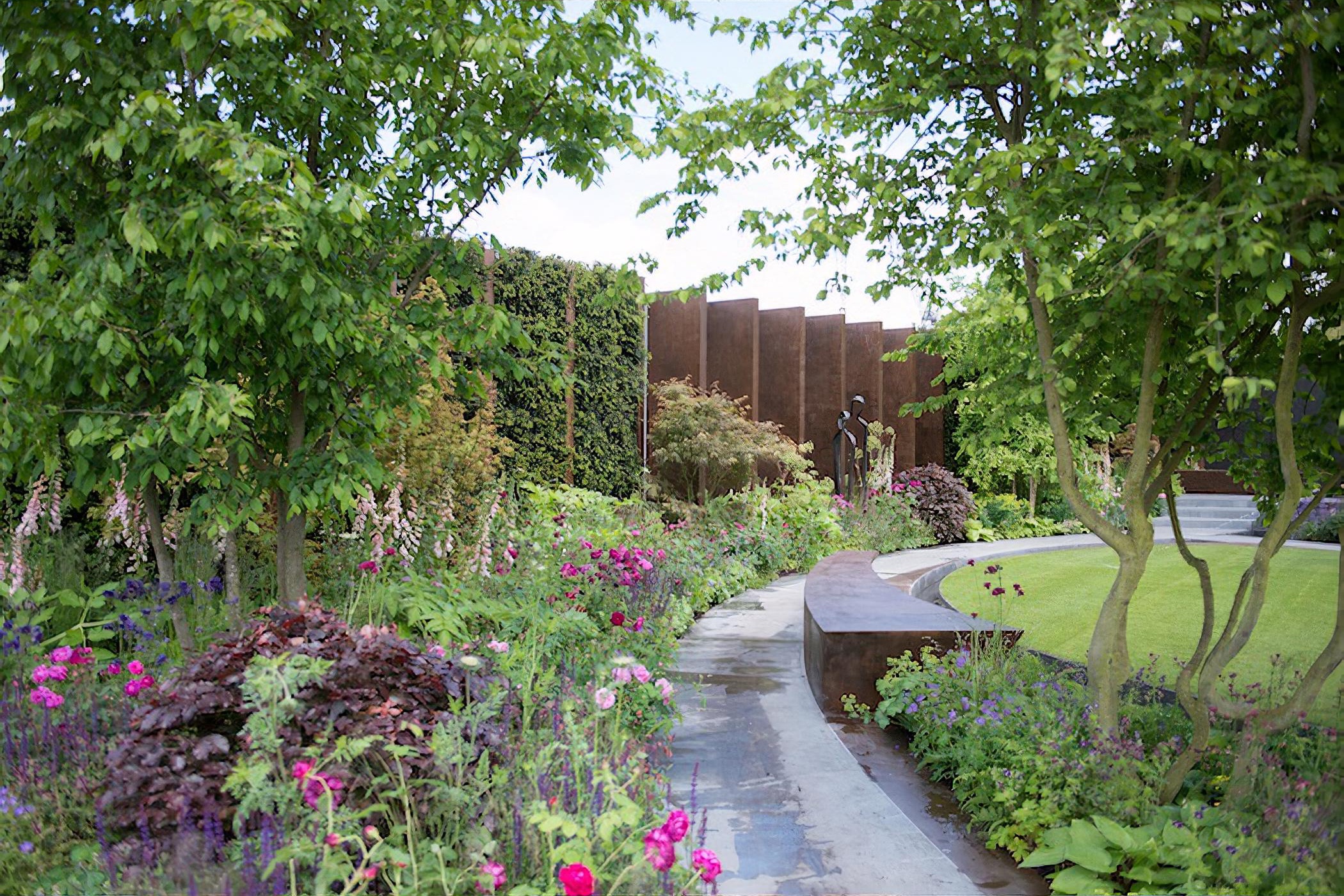 Qatari Diar - The Chelsea Barracks Garden RHS Chelsea Flower Show 2016