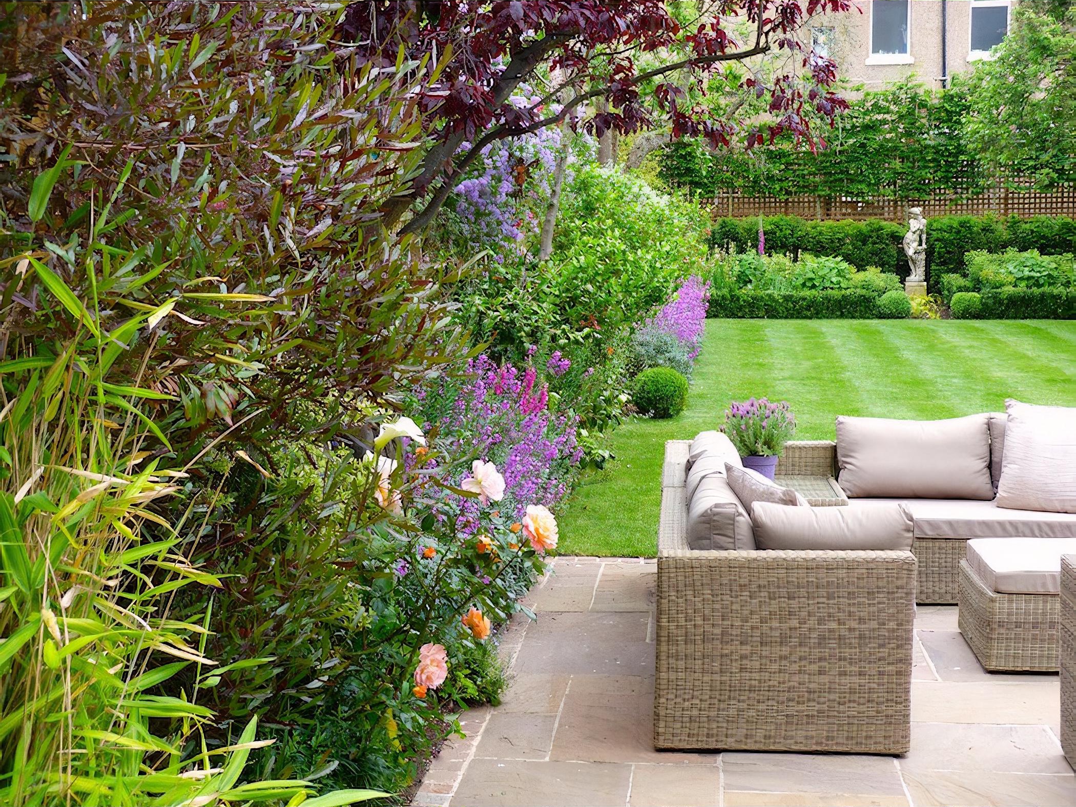 A traditional family garden By London based garden designer Pippa Schofield