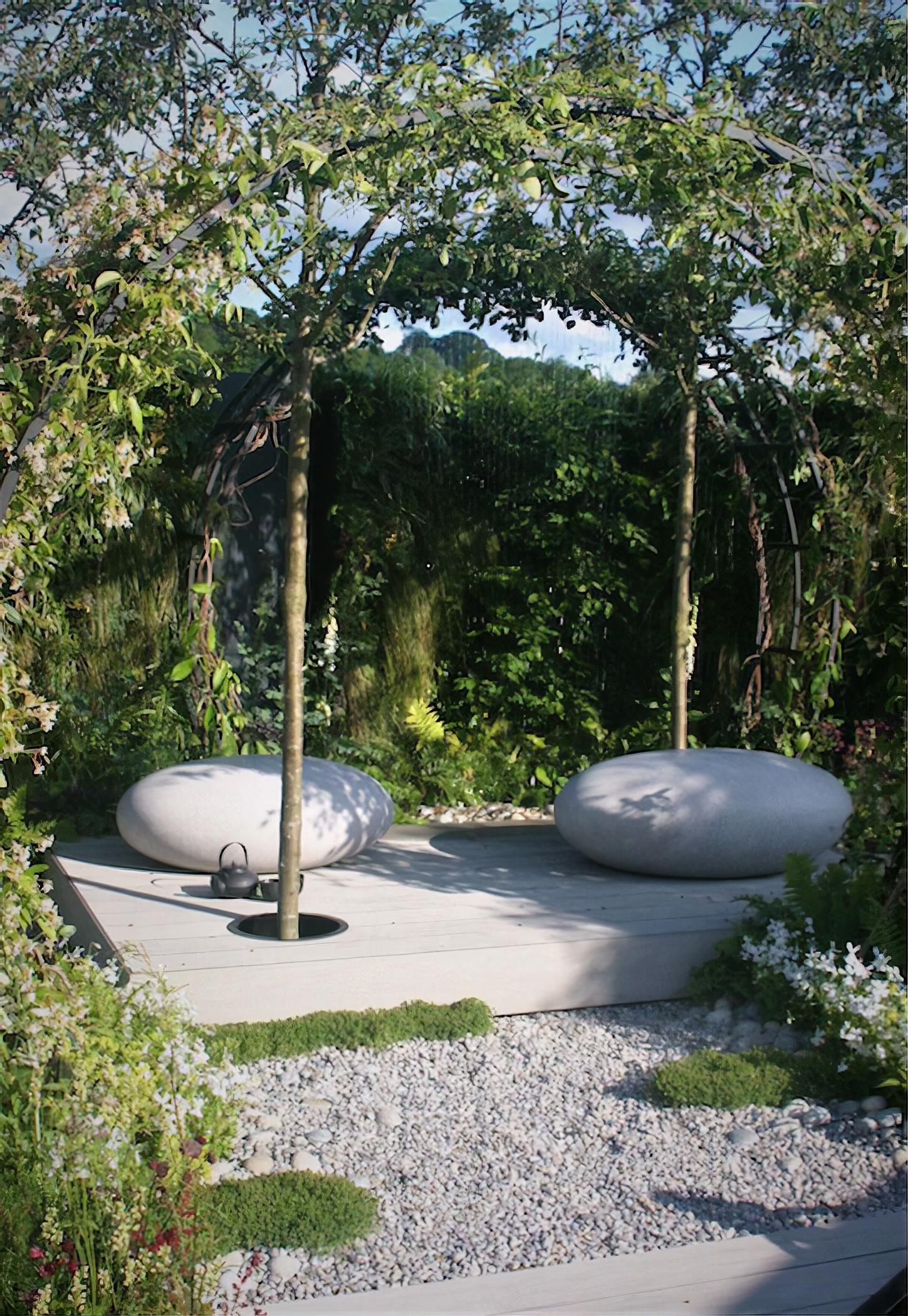 'Space Within' Mindfulness Garden Created by garden designer Rae ...